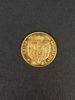 Guldmynt, 4 Escudos Isabella II, 21,6 k Guld