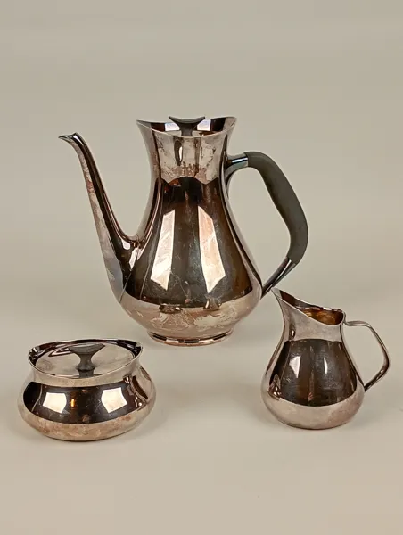 Kaffeservis, Cohr  Danmark Nysilver