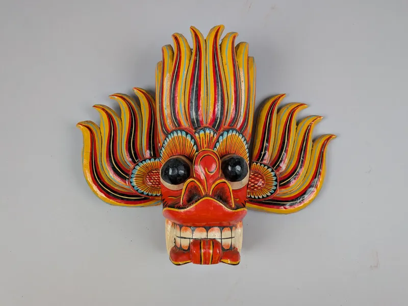 Trämask, Sri Lanka