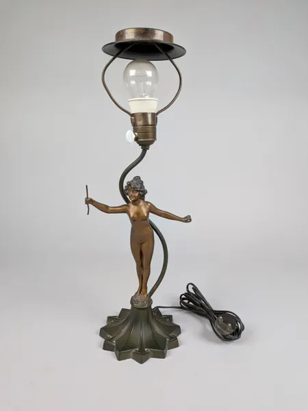 Bordslampa, Art Nouveau/Jugend