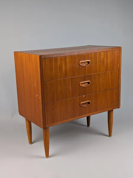 Byrå, teak 1960-tal