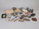Parti mineraler/kristall & fossiler