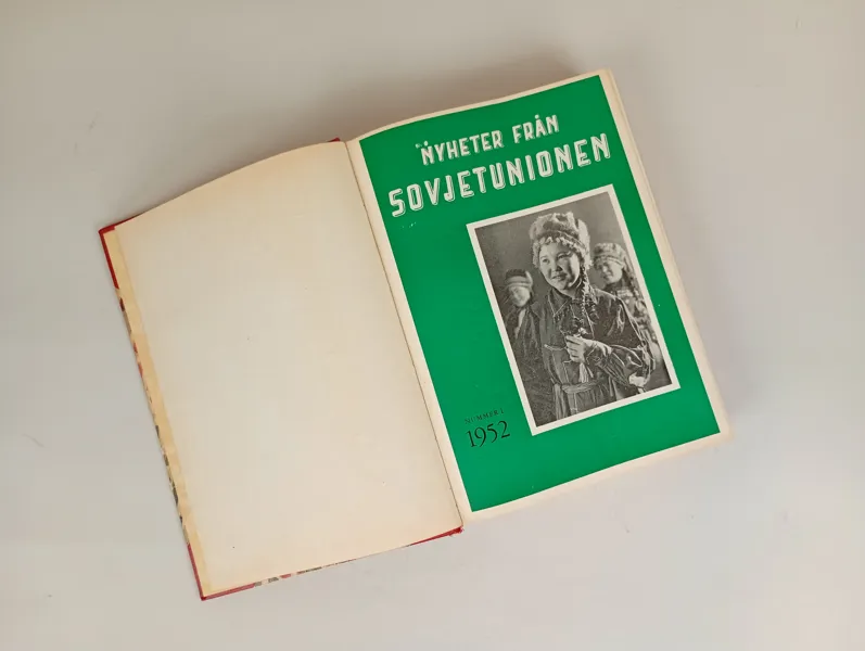 Bok, Inbundna Nyheter ifrån Sovjetunionen 1952, nr 1-43