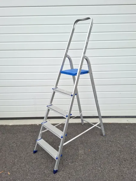 Trappstege Aluminium, 5-steg, Harbo