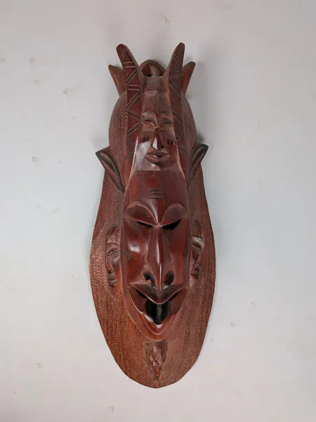 Väggrelief / Mask, Afrika