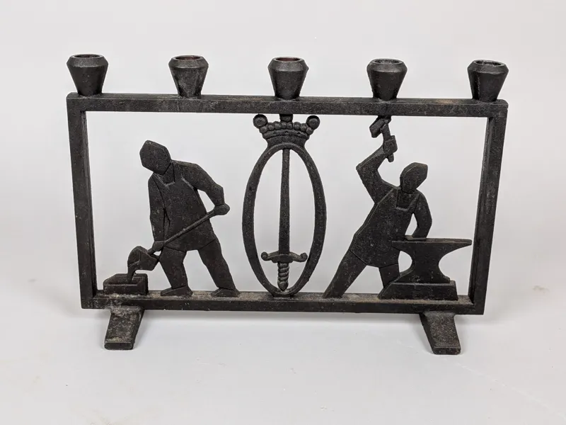 Ljusstake, gjutjärn, Överumsbruk