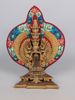 Skulptur, Avalokiteshvara / Buddah, gjuten brons