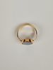 Ring med sten, 18 k Guld