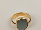 Ring med sten, 18 k Guld