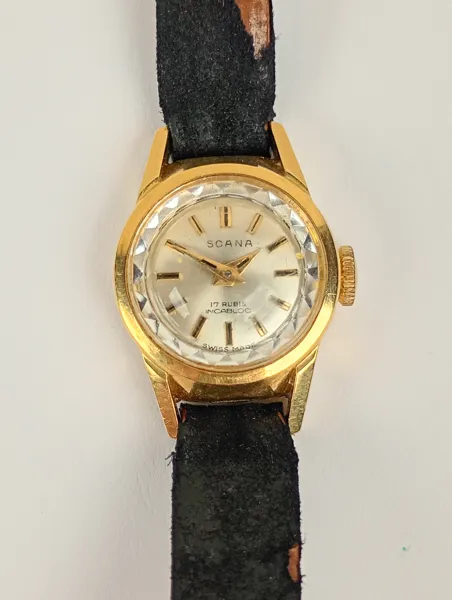 Armbandsur dam 18 k Guld Manuell