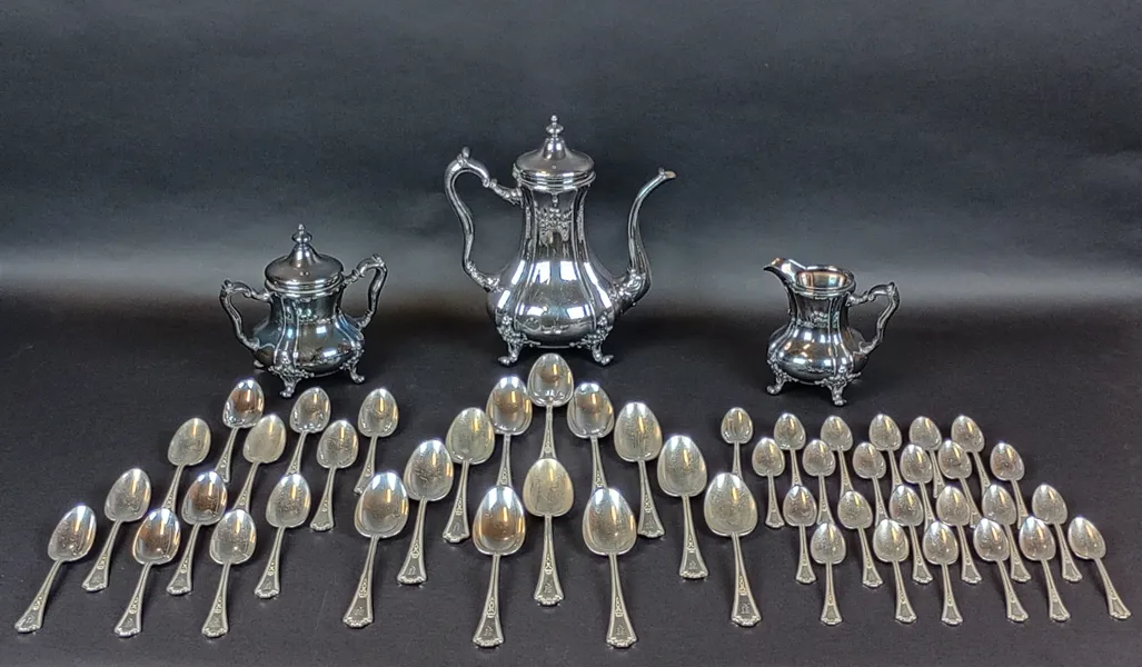 Parti Nysilver, bl.a. Amerikanskt