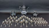 Parti Nysilver, bl.a. Amerikanskt