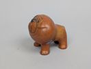 Figurin, "Bulldog" mini ur serien Kennel Lisa Larson Gustavsberg