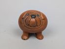 Figurin, "Bulldog" mini ur serien Kennel Lisa Larson Gustavsberg