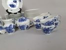 Kaffeservis, "Blå blomster" Royal Copenhagen Danmark