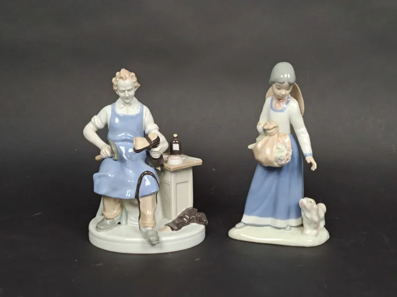 Figuriner 2 st bl.a. Spanien