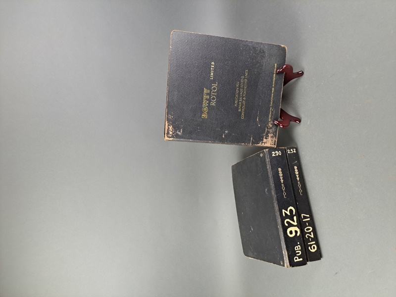 Flygplansmanualer/instruktionsböcker, Dowty Rotol Limited