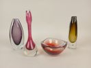 Glas 4 delar bl.a. Kosta