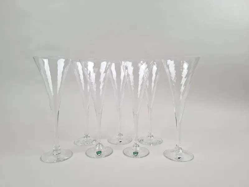 Champagnestrutar, "Helena" Gunnar Cyren Orrefors 7 st