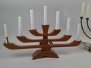 Adventsljusstakar 2 st bl.a. Luma teak