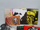 Parti LP-skivor, blandad genre