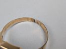 Klackring, 18 k Guld & Onyxsten