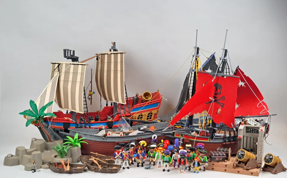 Stort Parti Playmobile mestadels Pirater