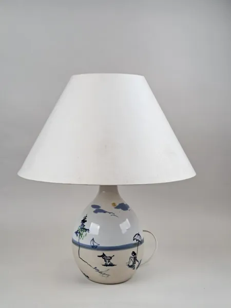 Bordslampa, Keramik