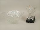 Glas 2 delar, Humppila Finland bl.a. signerat