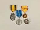 Medaljer & pins bl.a. Silver