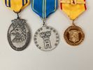 Medaljer & pins bl.a. Silver