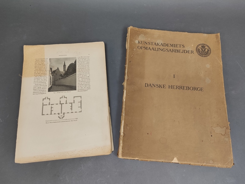 Litteratur, Danmark bl.a. "Danske Herreborge" Francis Beckett