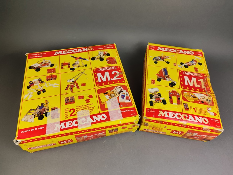 Meccano, M1/M2, 2 lådor