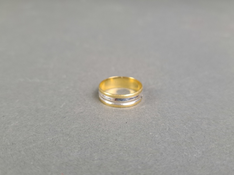 Alliansring, 14 k Guld