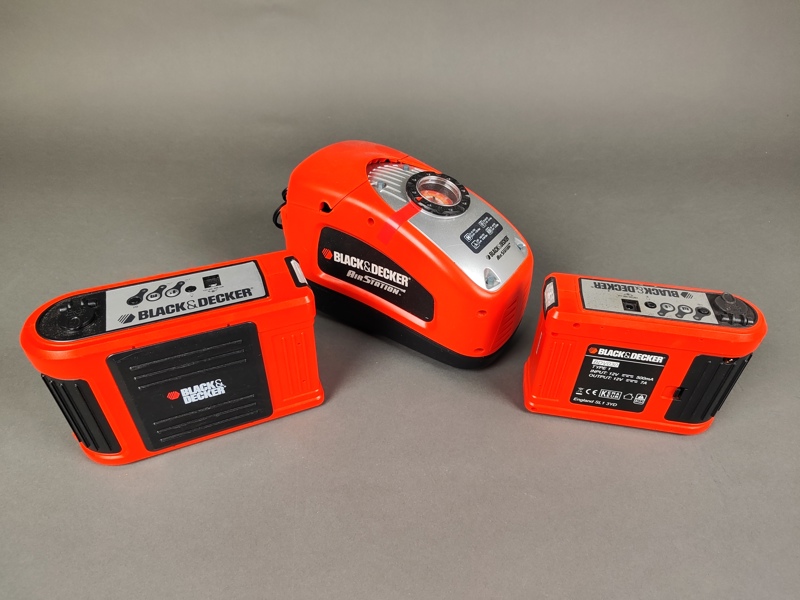 Kompressor & starthjälp, Black & Decker