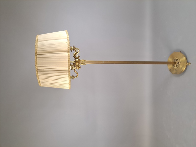 Golvlampa, mässing