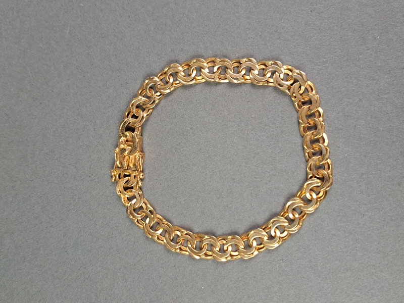 Armband, Bismarck, 18 k Guld