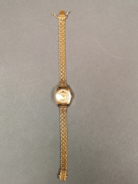 Armbandsur med X-länk,  Certina 18 k Guld, dam