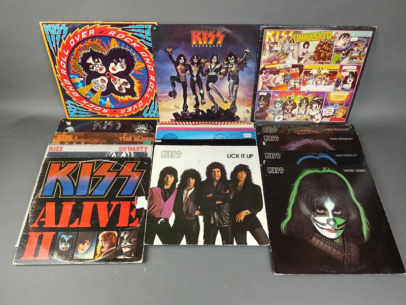 Lp-skivor, Kiss, 17 st