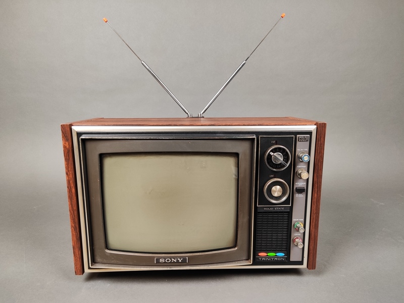 Färg-Tv Sony Triniton, 1960-/70-tal