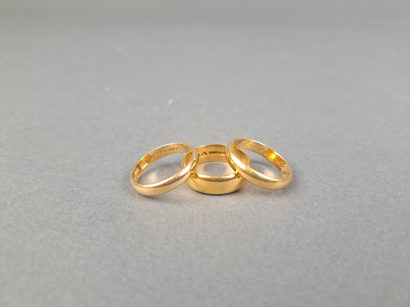 Ringar, 18 k Guld