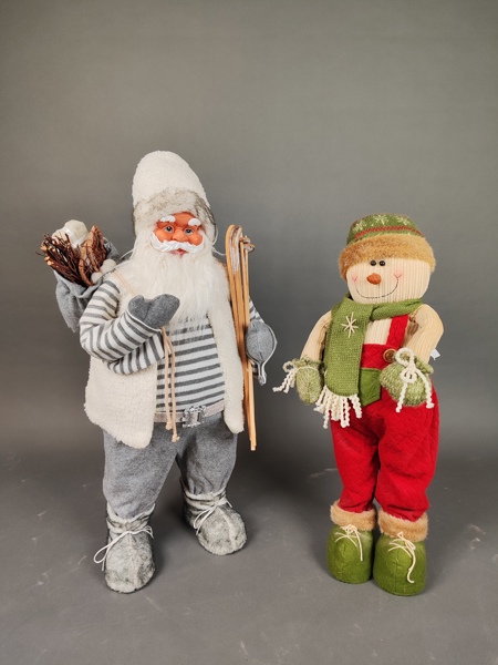 Dekorationer, Tomte & snögubbe