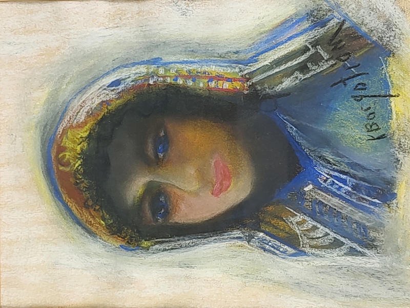 Krita, Karin Borgström, signerad