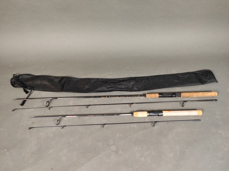 Fiskespö 2 st, Daiwa Samuri, 214 cm & Redwolf 5,6", obegagnade