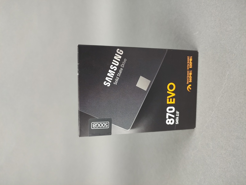 Hårddisk, Samsung SSD 870 Evo, obegagnad