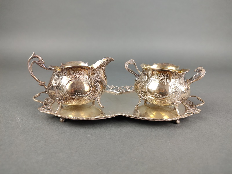 Serveringsset, Silver, Gewe