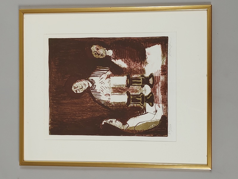 Färgetsning, Lennart Rosensohn, signerad