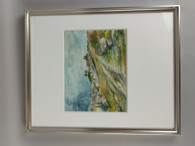 Akvarell, Börje Eriksson, signerad