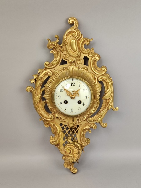 Väggur, Louis XVI, Japy Frères & Cie Frankrike, mässing