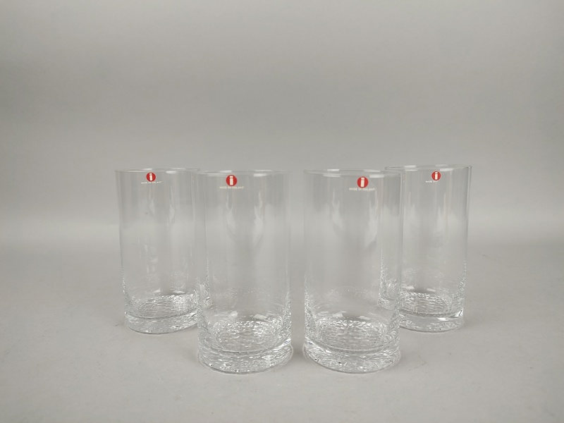 Drinkglas, "Puolukka / Lingon" Iittala Finland